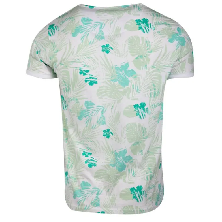 Tee shirt imprimé tropical avec poche maestro Homme BLAGGIO