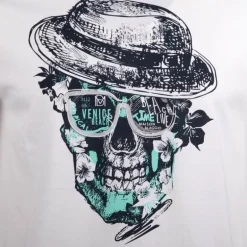 Tee shirt imprimé tête de mort modovi Homme BLAGGIO