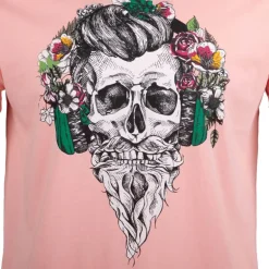 Tee shirt imprimé tête de mort messina Homme BLAGGIO