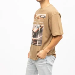 Tee shirt imprimé voiture classic driver Homme DEELUXE 74