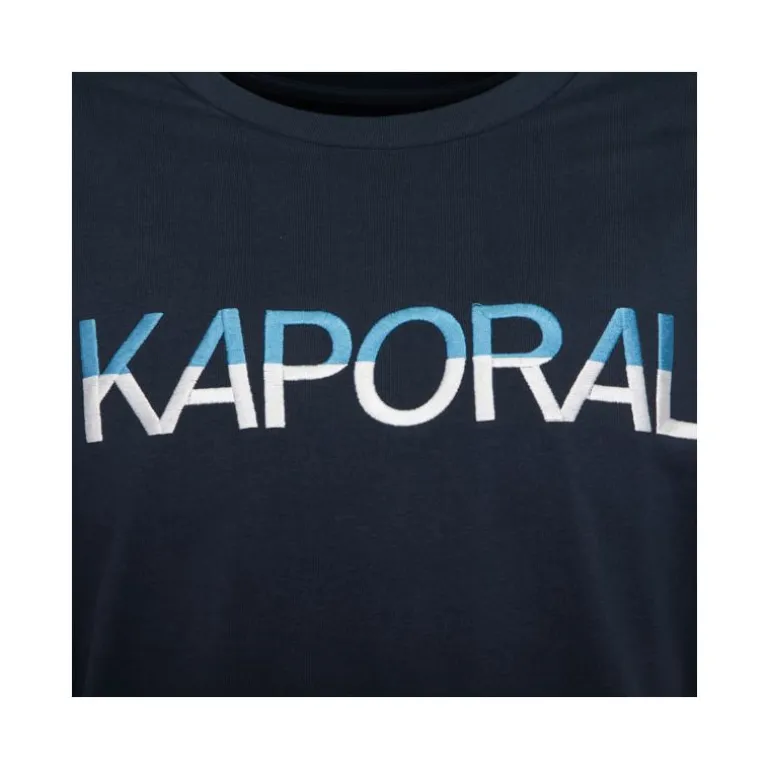 Tee shirt logo brodé bi color Danison Homme KAPORAL