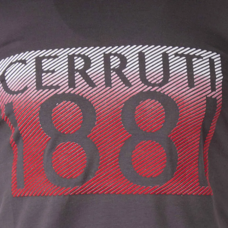 Tee shirt logo poitrine Homme CERRUTI