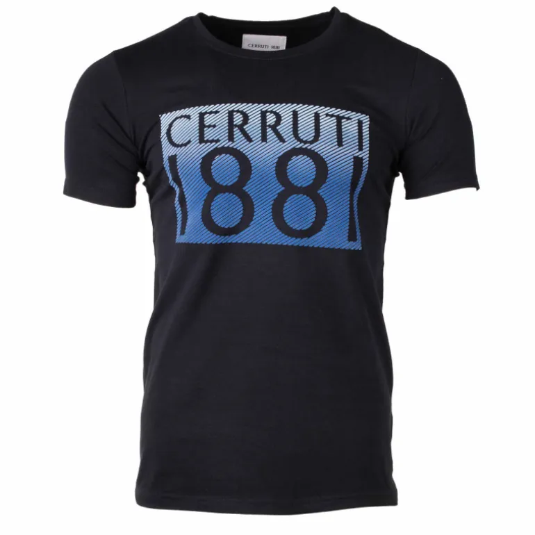 Tee shirt logo poitrine Homme CERRUTI