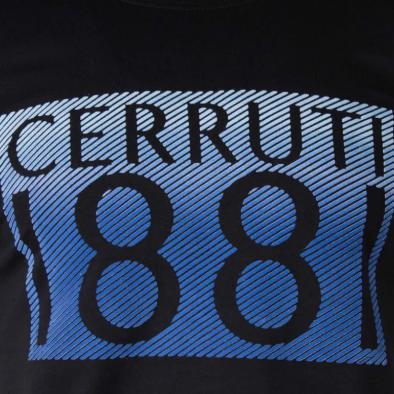 Tee shirt logo poitrine Homme CERRUTI