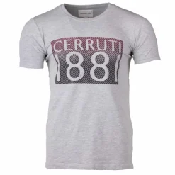 Tee shirt logo poitrine Homme CERRUTI