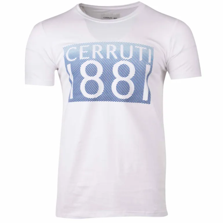 Tee shirt logo poitrine Homme CERRUTI
