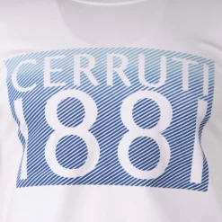 Tee shirt logo poitrine Homme CERRUTI