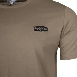 Tee shirt manches courtes col rond coton doux 1984 floqué raoul Homme REDSKINS