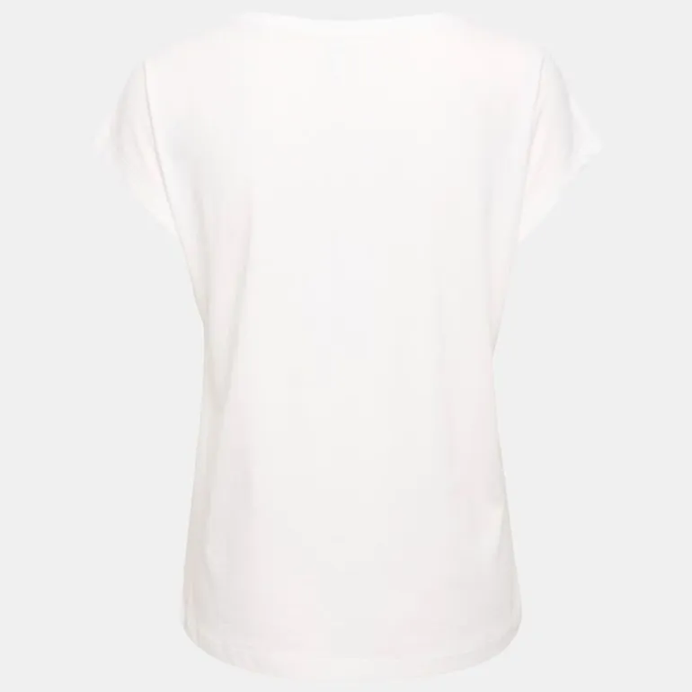 Tee shirt manches courtes col V bouche coeur brodé onlamber Femme ONLY