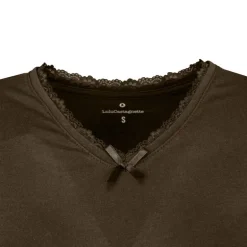 Tee shirt manches courtes col V dentelles lona Femme LULU CASTAGNETTE