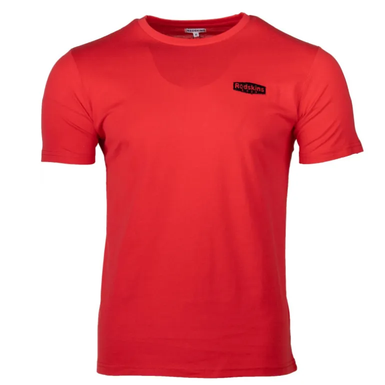 Tee shirt manches courtes col rond coton doux 1984 floqué raoul Homme REDSKINS