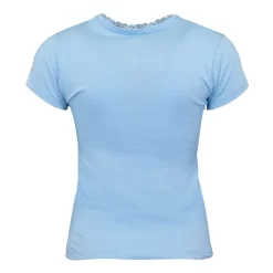 Tee shirt manches courtes col V dentelles lona Femme LULU CASTAGNETTE