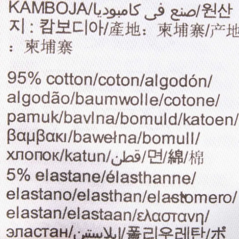 Tee shirt manches longues col roulé logo 95% coton Femme CALVIN KLEIN