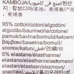 Tee shirt manches longues col roulé logo 95% coton Femme CALVIN KLEIN