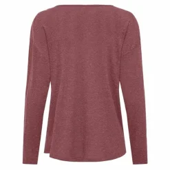 Tee shirt manches longues col rond maille fine Femme ONLY