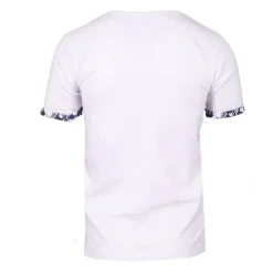 Tee shirt melzac manches à revers imprimé tropical Homme BLAGGIO