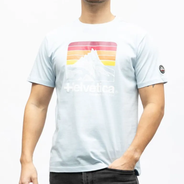 Tee shirt monaco coton Homme HELVETICA