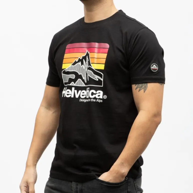 Tee shirt monaco coton Homme HELVETICA