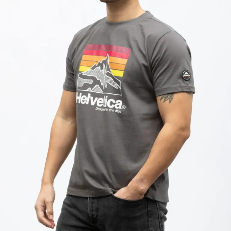 Tee shirt monaco coton Homme HELVETICA