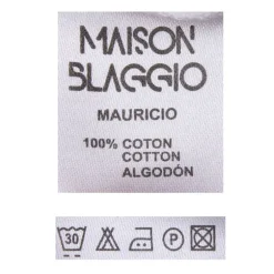 Tee shirt motif marinière manches courtes mauricio Homme BLAGGIO