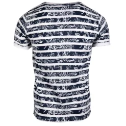 Tee shirt motif marinière manches courtes mauricio Homme BLAGGIO