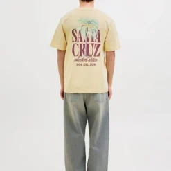 Tee shirt mykonos italian straw col rond Homme JACK & JONES