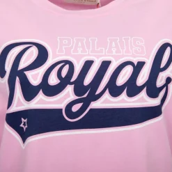 Tee shirt rose Royal en coton Femme LA PETITE ETOILE