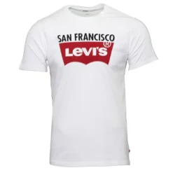 Tee shirt San Francisco blanc logo rouge Homme LEVI'S