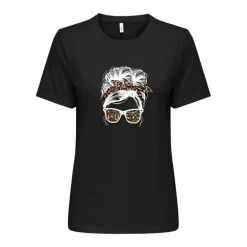 Tee shirt stella imprimé motif léopard Femme ONLY