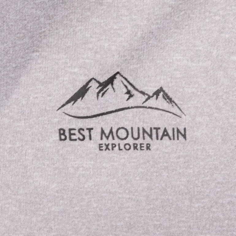 Tee shirt technique insertions contrastantes Homme BEST MOUNTAIN
