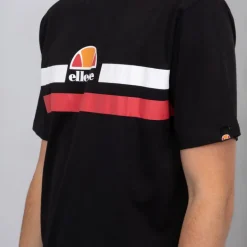 Tee shirt uni avec double bande manches courtes Homme ELLESSE