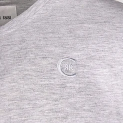 Tee shirt uni col V Aquarossa Homme CERRUTI