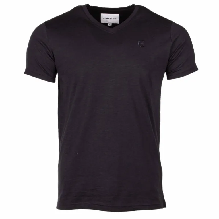 Tee shirt uni col V Aquarossa Homme CERRUTI