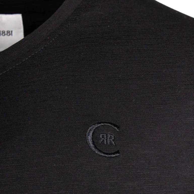 Tee shirt uni col V Aquarossa Homme CERRUTI