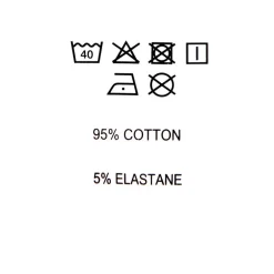 Tee shirt uni coton avec logo brodé Homme DIESEL