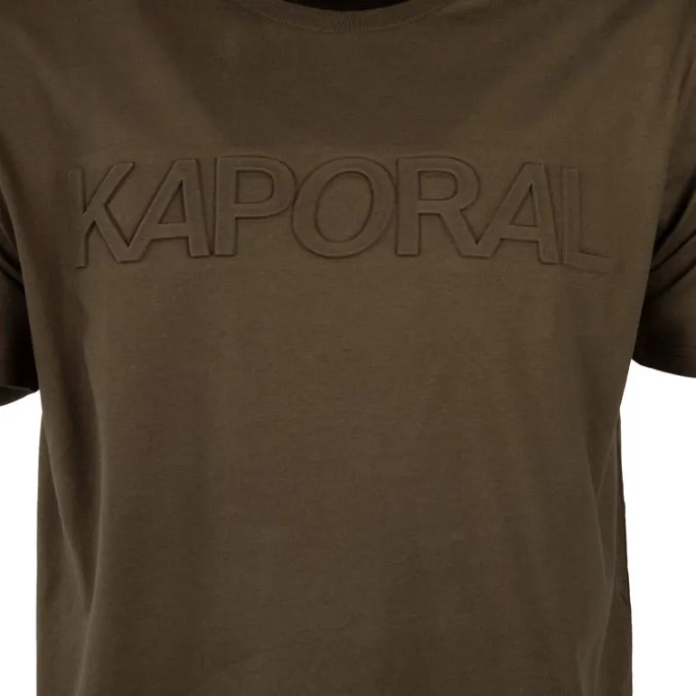 Tee shirt uni en coton ulric Homme KAPORAL