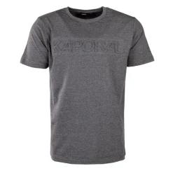 Tee shirt uni en coton ulric Homme KAPORAL