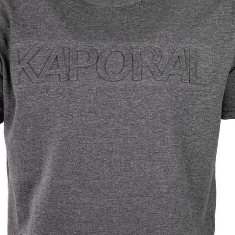 Tee shirt uni en coton ulric Homme KAPORAL
