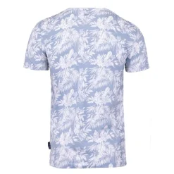 Tee shirt uni menson-b avec imprimé feuilles Homme BLAGGIO