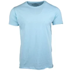 Tee shirt uni slub col rond marvin Homme BLAGGIO