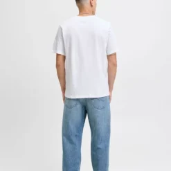 Tee shirt urban imprimé logo col rond regular fit Homme JACK & JONES