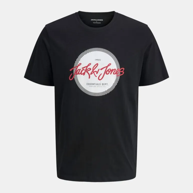 Tee shirt urban imprimé logo col rond regular fit Homme JACK & JONES