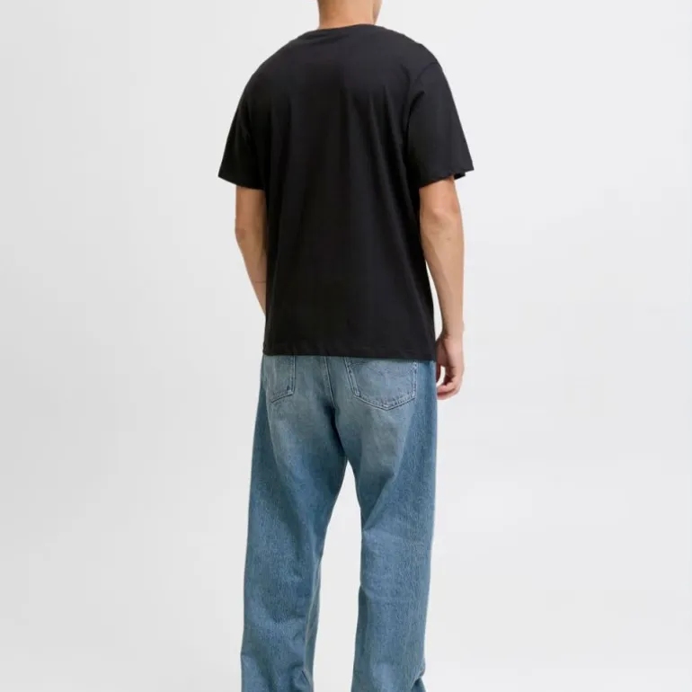 Tee shirt urban imprimé logo col rond regular fit Homme JACK & JONES