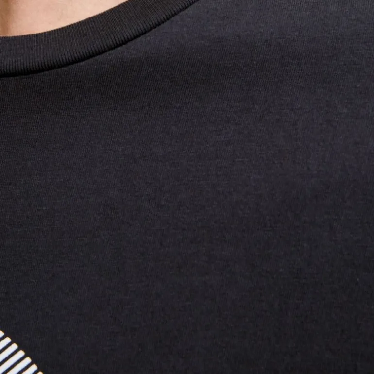 Tee shirt urban imprimé logo col rond regular fit Homme JACK & JONES