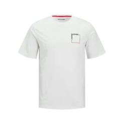 Tee shirt verner coton col de cou Homme JACK & JONES