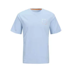 Tee shirt verner coton col de cou Homme JACK & JONES