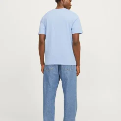 Tee shirt verner coton col de cou Homme JACK & JONES