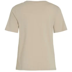 Tee shirt visybilla inscription fighter en coton biologique Femme VILA