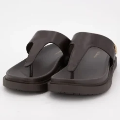 Tong turtledove kary cuir semelle confort Femme US POLO