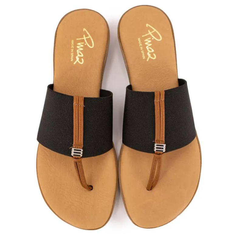 Tongs elastico uni Femme PINAZ